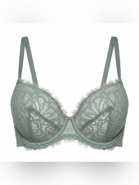 Victoria’s Secret Dream Angels Bra 32DD Push-Up Without Padding NWOT Green